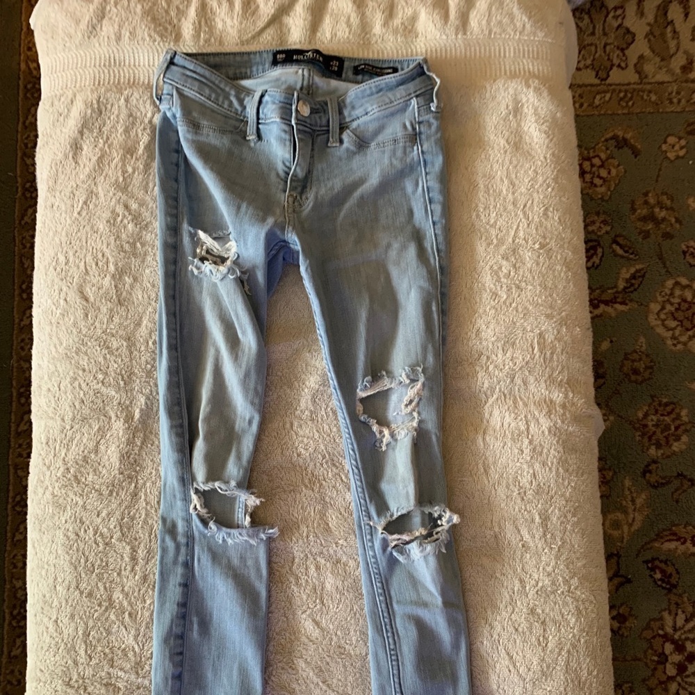 Hollister low rise jeggings 00R